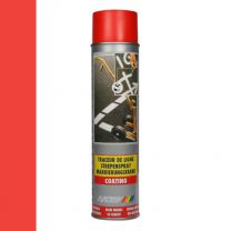 MOTIP MARKERINGSSPRAY VOOR WAGEN ROOD 600ML