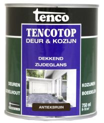 TENCOTOP DEUR&KOZIJN DEK/ZG 38 ANTIEKBRUIN 750ML