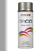 DECO PAINT 400ML RAL 9006 WIT ALUMINIUM METALLIC HG