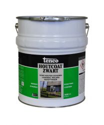 TENCO HOUTCOAT ZWART 25LTR (TEERVRIJ)