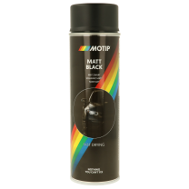 MOTIP UNIVERSEEL ZWART MAT 500ML