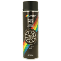 MOTIP VELGENLAK ZWART MAT 500ML