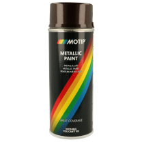 MOTIP METALLIC LAK 400ML BRUIN