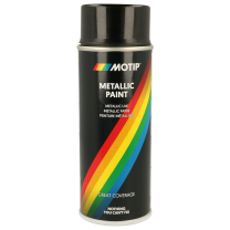 MOTIP METALLIC LAK 400ML ZWART