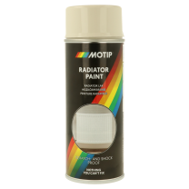 MOTIP RADIATORSPRAY GEBROKEN WIT 400ML RAL 1013