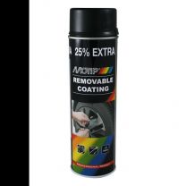 MOTIP SPRAYPLAST 500ML BLACK MAT