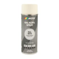 MOTIP ACRYL INDUSTRIAL 400ML ZG RAL 9010 HELDER WIT