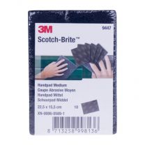 3M SCOTCH-BRITE HANDVELLEN MEDIUM à 10 STUKS 15,8 X 22,4CM