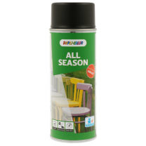 DUPLI-COLOR ALL SEASON 400ML RAL 9005 ZWART ZG