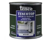 TENCOTOP DEUR&KOZIJN DEK/ZG 64 WIT (RAL9010) 250ML