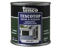 TENCOTOP DEUR&KOZIJN DEK/HG 64 WIT (RAL9010) 250ML