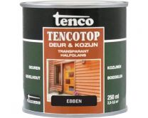 TENCOTOP DEUR&KOZIJN TRANSPARANT 204 EBBEN 250ML