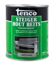 TENCO STEIGERHOUTBEITS WHITE WASH 1LTR