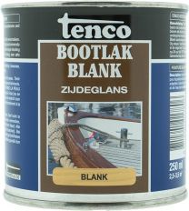 TENCO BOOTLAK ZIJDEGLANS BLANK 250ML