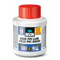 BISON HARD PVC LIJM 250ML BLIK + KWASTJE