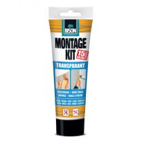 BISON MONTAGEKIT TRANSPARANT 250G HANGTUBE