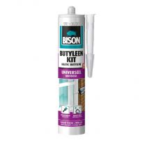 BISON BUTYLEENKIT 310ML KOKER WIT