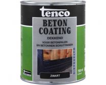 TENCO BETONCOATING ZWART 0,75L