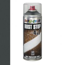 DUPLICOLOR RUST STOP 4-IN-1 400ML DONKER GRIJS