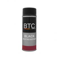 BTC-LINE DECO SPRAY HITTEBESTENDIG ZWART 400ML