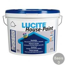 LUCITE HOUSEPAINT 12 LITER B.0 KLEURLOOS