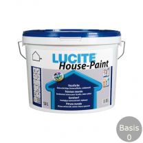 LUCITE HOUSEPAINT 5 LITER B.0 KLEURLOOS