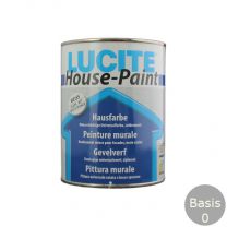 LUCITE HOUSEPAINT 1 LITER B.0 KLEURLOOS