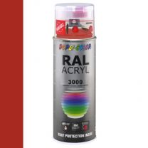 DUPLICOLOR ACRYL 400ML HG RAL 3000 VUURROOD