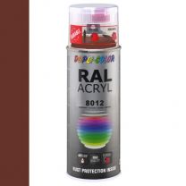 DUPLICOLOR ACRYL 400ML HG RAL 8012 ROODBRUIN