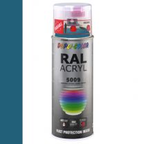 DUPLICOLOR ACRYL 400ML HG RAL 5009 AZUUR BLAUW