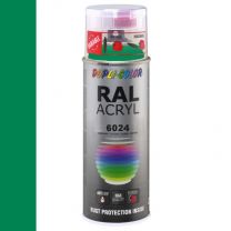 DUPLICOLOR ACRYL 400ML HG RAL 6024 VERKEERSGROEN