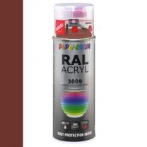 DUPLICOLOR ACRYL 400ML HG RAL 3009 OXYDE ROOD