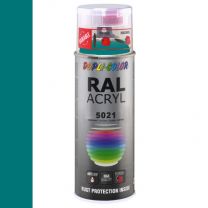 DUPLICOLOR ACRYL 400ML HG RAL 5021 WATER BLAUW