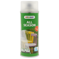DUPLI-COLOR ALL SEASON 400ML BLANKE LAK TRANSPARANT MAT