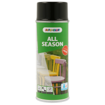 DUPLI-COLOR ALL SEASON 400ML RAL 9005 GITZWART HG