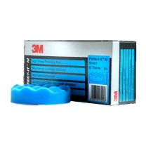 3M ULTRAFINE WAFELPAD BLAUW 75MM à 4 STUKS