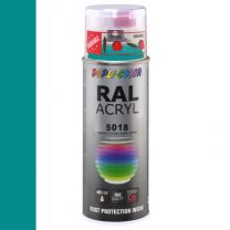 DUPLICOLOR ACRYL 400ML HG RAL 5018 TURQUOISE