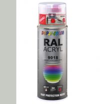 DUPLICOLOR ACRYL 400ML HG RAL 9018 PAPYRUS WIT