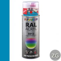 DUPLICOLOR ACRYL 400ML ZG RAL 5012 LICHT BLAUW