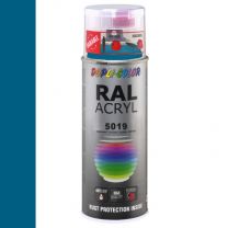 DUPLICOLOR ACRYL 400ML HG RAL 5019 CAPRI BLAUW