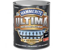 HAMMERITE ULTIMA METAALLAK HG ZWART 750ML