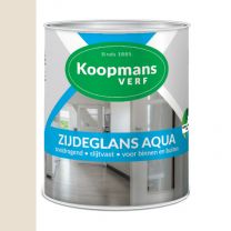 KOOPMANS AQUA ZIJDEGLANS 9001 CREME WIT 750 ML