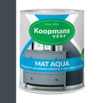 KOOPMANS AQUA MAT 489 ANTRACIET 750 ML