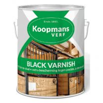 KOOPMANS BLACK VARNISH 5LTR