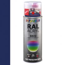 DUPLICOLOR ACRYL 400ML HG RAL 5022 NACHT BLAUW