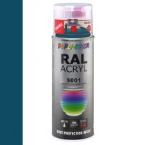 DUPLICOLOR ACRYL 400ML HG RAL 5001 BLAUWGROEN