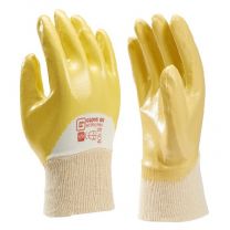 NITROPRO HANDSCHOEN NITRILE GECOAT GEEL L