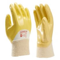 NITROPRO HANDSCHOEN NITRILE GECOAT GEEL XL