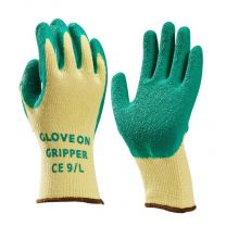 GRIPPER HANDSCHOEN LATEX GECOAT GROEN L