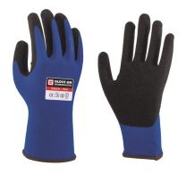 TOUCHPRO HANDSCHOEN NYLON MET NITRILE GECOAT BLAUW M